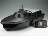 Радиоуправляемый катер для рыбалки с эхолотом JABO-2ВL