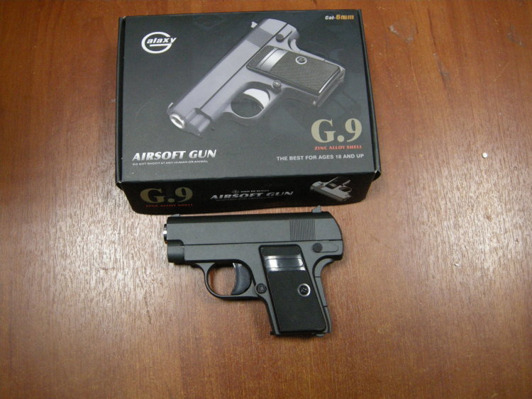 ​Пистолет пневм. металл. Airsoft Gun Colt mini G.9