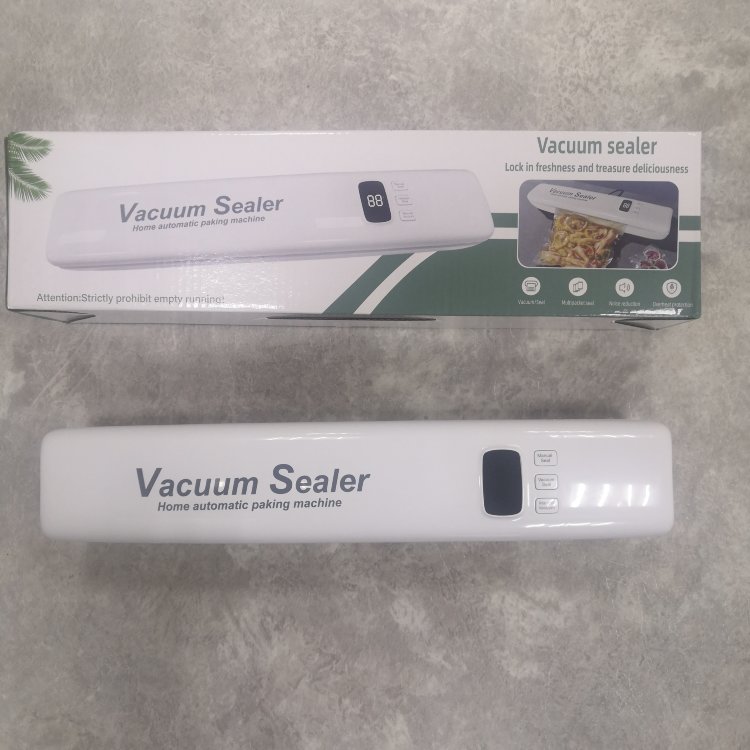 ​Вакуумный упаковщик продуктов Vacuum Sealer ZK-497 белый