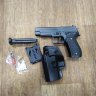 Детский пистолет Sig Sauer P226 пневматический из металла G.26+ с кобурой