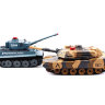 Радиоуправляемый танковый бой 2,4G Tiger vs Leopard 1:24 Huan QI 508C