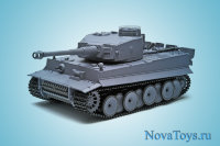 Радиоуправляемый танк  Heng Long German Tiger 1:16 3818-1  (с дымовым )