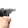 Детский пистолет на пульках БРАУНИНГ пневматический с глушителем K17A