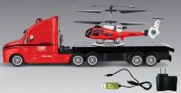 Набор  тягач и вертолет Pheoni P701A