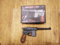 Детский пневматический пистолет Маузер (пластик) SQ303