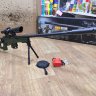 Детская снайперская пневматическая винтовка AWP с оптическим прицелом NO.6675 (с плавающим затвором)