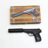 Детский пневматический пистолет на пульках Walther PPS глушителем -G3A