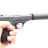 Детский пневматический пистолет на пульках Walther PPS глушителем -G3A