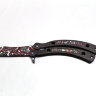 Деревянный Нож-бабочка "HIP HOP" (сувенир из дерева)