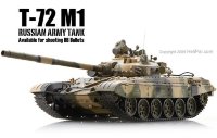 Радиоуправляемый танк VSTank PRO Russian Army Tank T72 M1 Green 1:24 (A02105700)