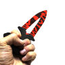 Деревянный нож Тычковый Красная Линия(сувенир из дерева)