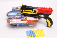 Бластер-пистолет с мягкими пулями SHOOTING Game XH-021B и лазерным прицелом