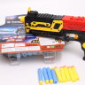 Бластер-пистолет с мягкими пулями SHOOTING Game XH-021B и лазерным прицелом
