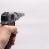 Детский пневматический пистолет F901A  COLT с вылетающими гильзами