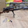 Снайперская винтовка KARABINER 98K с оптическим прицелом на гелевых пулях JF-23A, очки в комплекте.
