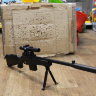 Детская снайперская пневматическая винтовка PUBG М-24 BL с оптическим прицелом и глушителем (95см) NO.3801Z