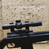Детская снайперская пневматическая винтовка PUBG М-24 BL с оптическим прицелом и глушителем (95см) NO.3801Z