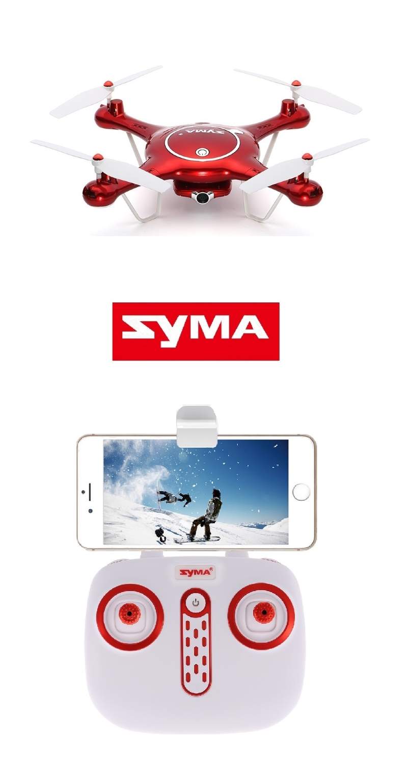 Радиоуправляемый квадрокоптер Syma X5UW камера, барометр, видео по WIFI