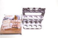 Контейнер для хранения яиц в холодильнике, 24 ячеек Folding Egg Box