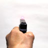 Детский пневматический пистолет Glock 17 металлический с лазерным прицелом NO.F001A
