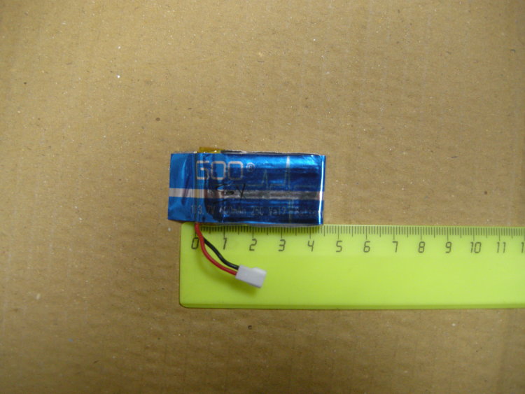 Аккумулятор для квадрокоптера Syma X5C 3.7V, 600mAh 25C
