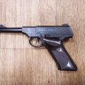 Детский пистолет на пульках Кольт Вудсмен (Colt Woodsman) пневматический металл. M22