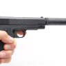 Пистолет Colt детский пневматический с глушителем металл. No.V2+ на пульках